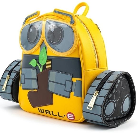 Loungefly Pixar WallE & Eve Plant Boot Backpack main image 4